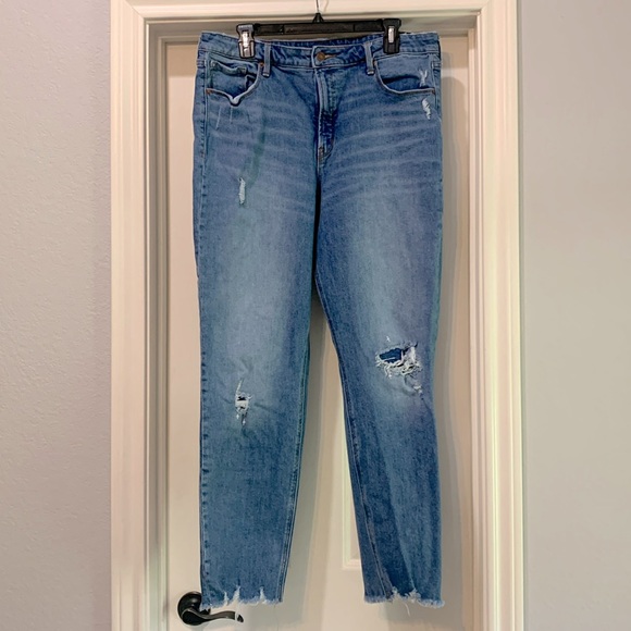 Old Navy Distressed Jeans, size 16 Tall - Picture 1 of 15